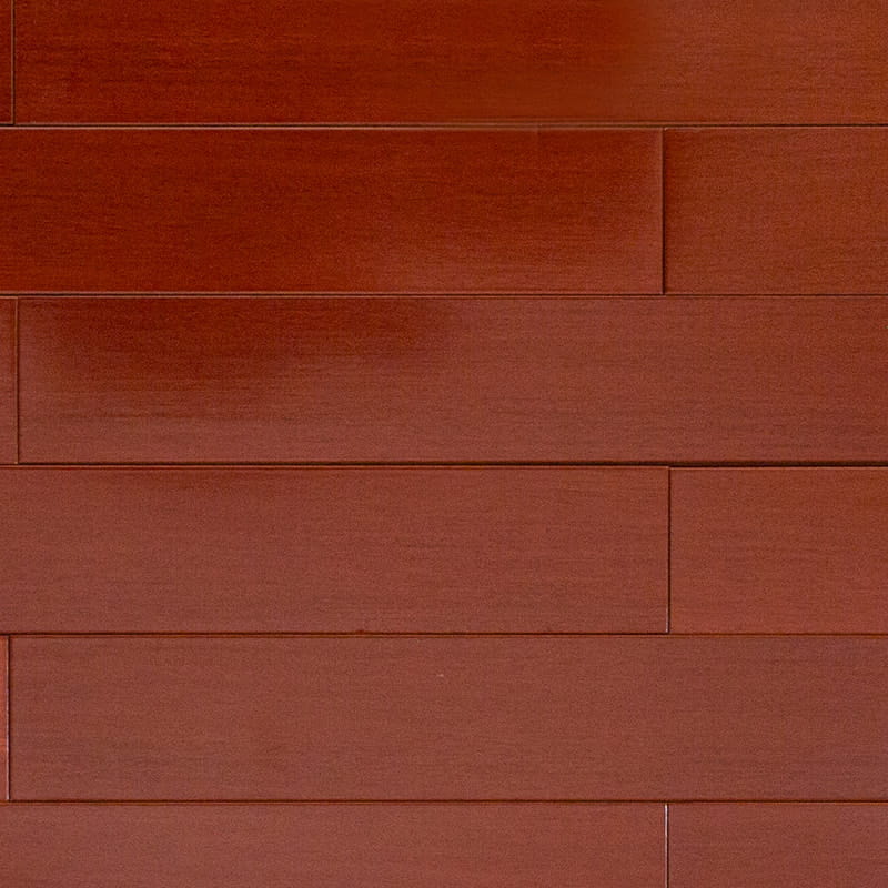Padauk Kırmızı Kahverengi Mat Masif Ahşap Döşeme
