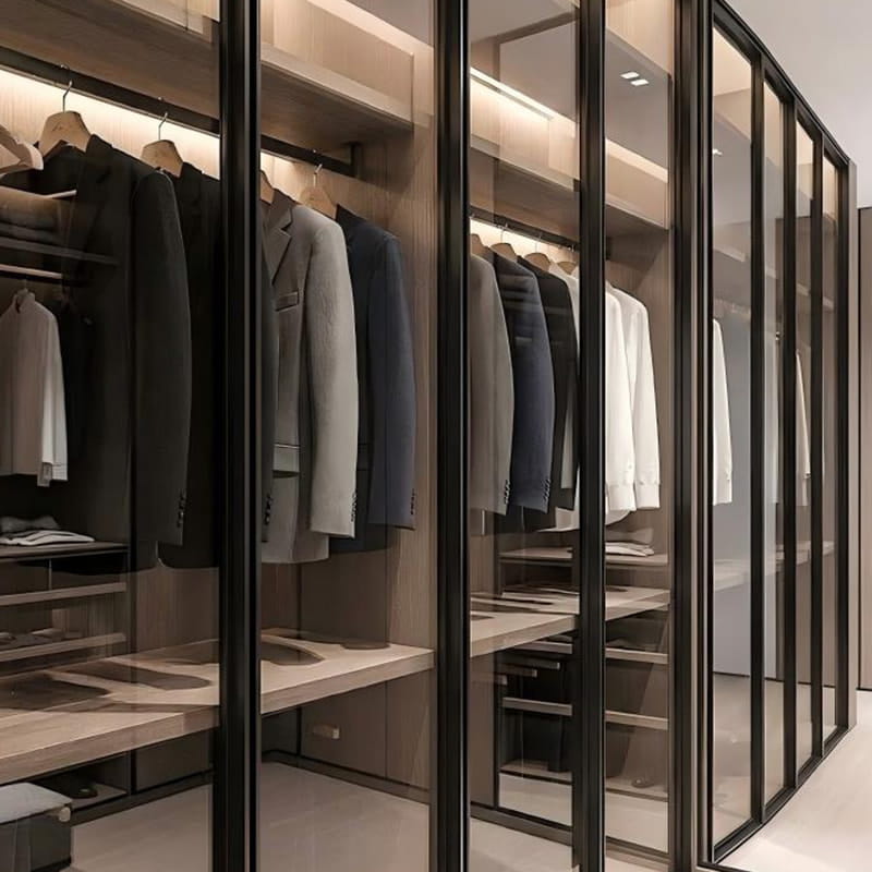 Bvlgari Koyu Obsidyen Ismarlama Panoramik Gömme Dolap