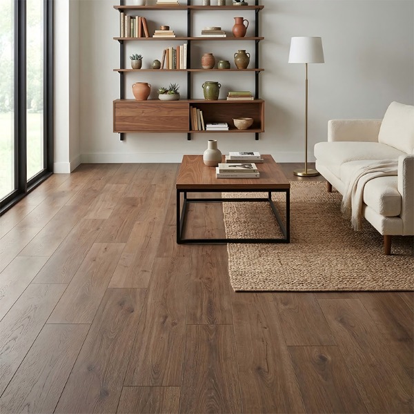 12mm Ticari Laminat Parke: Modern Konut ve Hafif Ticari İç Mekanlar İçin Dengeli Bir Seçim